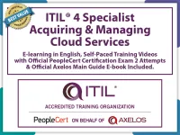 ITIL® 4 Specialist: Acquiring & Managing Cloud Services (AMCS) - eLearning and PeopleCert Exam Offer.