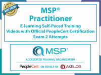 MSP® Practitioner - eLearning and PeopleCert Exam Offer.