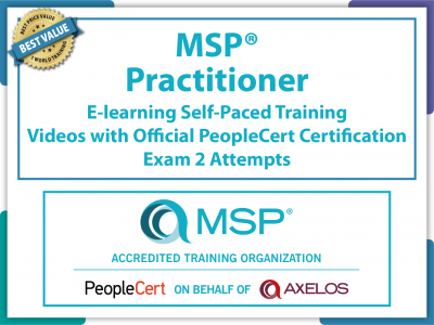 MSP® Practitioner - eLearning and PeopleCert Exam Offer.