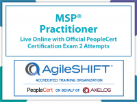 MSP® Practitioner - Live Online and PeopleCert Exam Offer.