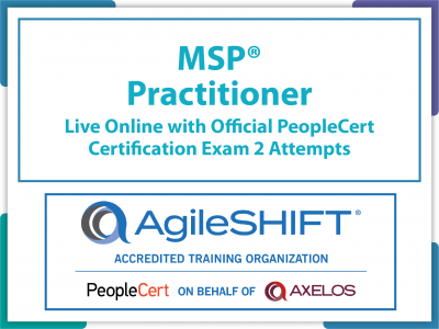 MSP® Practitioner - Live Online and PeopleCert Exam Offer.