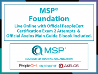 MSP® Foundation - Live Online and PeopleCert Exam Offer.