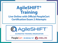 AgileSHIFT® Training - Live Online and PeopleCert Exam Offer.