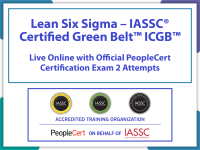 Lean Six Sigma – IASSC® Certified Green Belt™ ICGB™ Live Online in English.