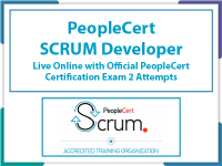 PeopleCert SCRUM Product owner II Live Online in English with Official PeopleCert Certification Exam 2 Attempts.