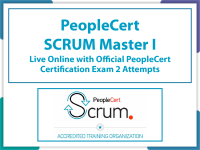 PeopleCert SCRUM Master I Live Online Training in English with 2 Attempts. Course Code: SCRUM-1-L-2