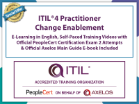 ITIL® 4 Practitioner: Change Enablement – eLearning and PeopleCert Exam Offer.
